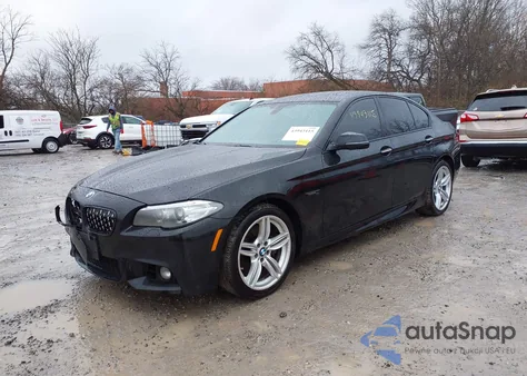 2016 BMW 550I xDrive from USA, damaged, VIN WBAKP9C59GD980490